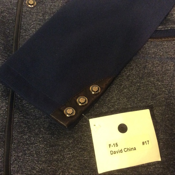 NWT Nehru Blue Jacket dehuload Men’s XXL - Picture 12 of 14